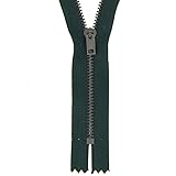 Reißverschluss Hose – 20 cm – Tannengrün