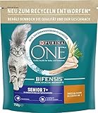 Purina ONE Bifensis Senior Katzenfutter Huhn & Vollkorn, 0,75 kg