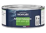 Yachtcare Unisex Refinish Grob Polierpaste, Weiß/Grau, 500g
