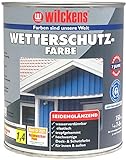 Wilckens Wetterschutzfarbe seidenglänzend, 750 ml, RAL 9010 Reinweiß