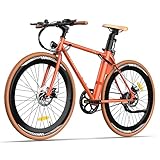 Fafrees F1 E Bike Herren Rennräder 700 C*38 C, E-Bike Damen Citybike 250W 25 km/h, Ebike Elektrofahrrad 36 V 10 Ah pedelec Scheibenbremse für Erwachsene Electric Citybike (Schwarz)