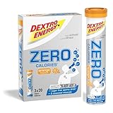Dextro Energy Elektrolyte Tabletten ohne Zucker - 3er Pack - Orange - zuckerfrei - Electrolyte Tablets mit Mineralstoffen - Anti-Kater Elektrolyte Tabletten - Hydration Tabs
