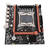 Elprico Gaming Motherboard, M-ATX LGA2011 Motherboard, DDR4-Computer-Motherboard, USB3.0/M.2 NVME Serial ATA 3.0-Schnittstelle, Unterstützt die CPU E5 V3 V4 I7 58xx 68xx Serie