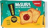 Misura Protein-Zwieback abmessen | Reich an Ballaststoffen und pflanzlichen Proteinen 3x 320gr + Italian Gourmet polpa 400g