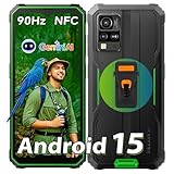 Blackview BV4800SE Andriod 15 Outdoor Handy Ohne Vertrag, 12GB+64GB/2TB TF, Gemini AI 90Hz 6.56' Display Outdoor Smartphone Ohne Vertrag, 16MP+8MP Octa-Core NFC, IP69K Buastellenhandy Mit Schutzhülle