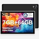 DOOGEE U9 2025 Neueste Tablet 10 Zoll 64GB ROM (1TB TF) + 7GB RAM WiFi 6 Kinder Tablet Android 5060mAh 1280 * 800 HD+ IPS/Dual Camera/Bluetooth 5.0/ Typ C/ 3.5mm Kopfhöreranschluss
