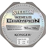 Angelschnur KONGER World Champion Fluorocarbon Coated 0,10-0,30mm/150m Monofile Schnur super stark ! (0,18mm / 5,05kg)