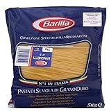 Barilla Spaghetti n. 5, 3er Pack (3 x 5 kg = 15kg) Teigwaren aus Hartweizengrieß