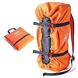 besbomig Seilsack Klettern Seilrucksack für Kletterseile, Kletterseil Tasche Wasserdicht Faltbarer Klettertasche Rock Climbing Rope Kit Bag für Klettern Trekking Wandert
