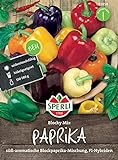 81858 Sperli Premium Paprika Samen Blocky Mix | Blockpaprika Mischung | Paprika Rot | Samen Paprika | Paprika Samen alte Sorten | Paprika Samen Set