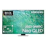 Samsung Neo QLED 4K QN85C 65 Zoll Fernseher (GQ65QN85CATXZG, Deutsches Modell), Neo Quantum HDR, Neural Quantum Prozessor 4K, Dolby Atmos, Smart TV [2023]