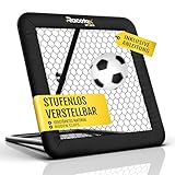 Racetex Rebounder für Fußball 100x100 cm [MIT Cover] - Fussball Rebounder mit robuster Konstruktion - Stufenlos Verstellbar - Rebounder Fußball für Schuss-, Pass- und Ballannahme Training