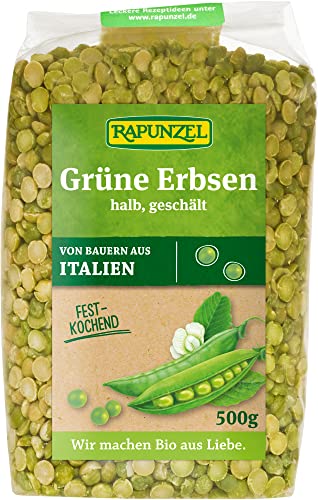 Rapunzel Bio Erbsen grün, halb, geschält (1 x 500 gr)