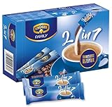 KRÜGER Family 2 in 1, Instant Kaffee Sticks mit löslichem Kaffee & Kaffeeweißer, 10 Sticks (14g)