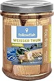 Followfish Weißer Thun in Bio-Olivenöl, 165 g