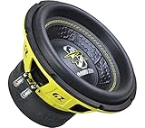 Ground Zero GZIW 10XSPL-D2-25 cm Passiv Subwoofer mit 1000 Watt (RMS: 500 Watt)