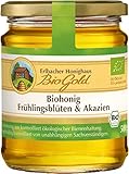 Erlbacher Honighaus BioGold- BioHonig Fruhlingsbluten and Akazien, 500g