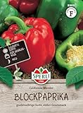 81859 Sperli Premium Paprika Samen California Wonder | Bewährte Sorte | Paprikasamen | Große Süße Früchte | Paprika Saatgut | Paprika Samen alte Sorten