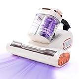 Redcoutt Milbensauger für Matratzen 16KPa Saugkraft und UV-Licht-Technologie für eine effektive Entfernung von 99,9% der Allergene. Ideal für Matratzen, Betten, Sofas und Polstermöbel