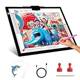 YINGWOND Leuchttisch A3 Licht Pad für Diamond Painting mit 2 Magneten Leuchtkasten A3 mit Clip USB-Stromkabel 6 Helligkeitsstufen Magnetisch Light pad für Diamond Painting/Zeichnung/Röntgenbetrachtung