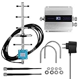 dsfen LCD GSM900MHz Doppelend-Handy-Signalverstärker Handy-Signalverstärker-Signalverstärker-Set mit Yagi-Antenne