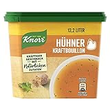Knorr Hühner Kraftbouillon, Bouillon mit natürlichen Zutaten und kräftigem Geschmack 264 g