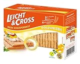 LEICHT&CROSS Knusperbrot Goldweizen, 8er Pack (8 x 125 g)