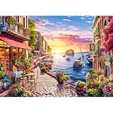 HUADADA Puzzle 1000 Teile-Puzzle 1000 Teile Erwachsene-Faszinierend Landschaft-Klassische Puzzlespiele für Die Ganze Familie,Geschenke für Frauen,Geschenke für Männer