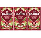 Pukka Tee, Bio-Früchtetee 'Wildapfel & Zimt', 3er Pack, 60 Teebeutel