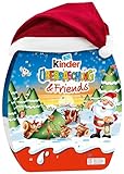 kinder Überraschung & Friends Adventskalender – Adventskalender mit leckeren Schokoladen-Spezialitäten – 1 Kalender à 370g