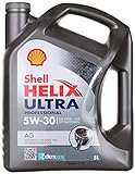 Shell Helix Ultra AG 5W30 - 5 Liter Flasche, 1 Stück (1er Pack)