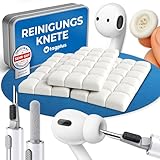 tagplus® Reinigungsknete Handy & Kopfhörer inkl. Profi Reinigungs-Tool, Handy Reinigungsset für Airpods, Gadgets für Männer, ipad Zubehör, iPhone Zubehör, Gadgets praktisch, Technik Gadgets