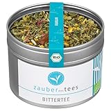 Zauber der Gewürze Bittertee Bio – hochwertiger, belebender Bitterkräuter Tee mit natürlichen Bitterstoffen aus ausgewählten Kräutern, 95 g