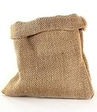 Jutesack für Pflanzen 85x50cm 1 Stück Winterschutz 50kg Traglast Kartoffelsack Frostschutz Pflanzen Sandsack Jute Sack Groß Sackhüpfen Raschelsäcke Ökologische Säcke aus Naturfaser 1 Stück 85x50cm