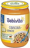 Bebivita Menüs ab dem 6. Monat Couscous-Gemüse (6x190g)