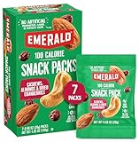 Emerald Nüsse, Cashewnüsse und Mandeln mit getrockneten Cranberries 7 Karat (1er-Pack) | 100 Kalorien Einzelpackungen mit Nussmischung und getrockneten Früchten | koscher-zertifiziert, gentechnikfrei,