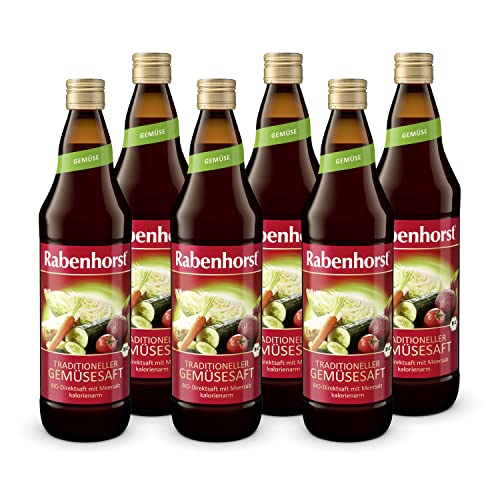 Rabenhorst Traditioneller Gemüsesaft bio, 6er Pack (6 x 700 ml)