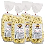 Frische Orecchiette Nudeln aus Italien 4x 500g - Original Orecchiette Pasta - trafila in bronzo - Handwerkliche Verarbeitung