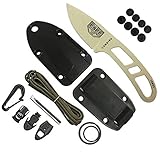 ESEE CAN-DT-KIT-E Fixed Blade Knife Desert Tan 1095 Carbon Steel Knives w/Kit