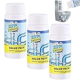 Rohrreiniger Extrem Stark, Abflussreiniger Schaum, Value Pack Rohrreiniger, Hochwirksamer Rohrreiniger Mit Aktivschaum FüR KüChe, Bad, Toilette & Balkon(110 G Pro Flasche) (6 StüCk)