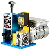 CREWORKS Elektrische Kabelabisoliermaschine 180W Kabelschälmaschine 1,5-25mm Automatische 5-Kanal Kabel Abisoliermaschine Abisolierzange Abisolierwerkzeug Kupferdraht Recycling
