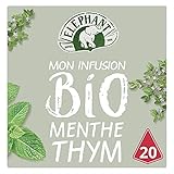 Elephant Bio-Thymiantee Minze, 26 g, 4 Stück