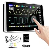 Oszilloskope Handheld, AOPUTTRIVER T4-1013DE Digitales Oszilloskop 100 MHz Bandbreite mit 2 Kanälen, 1GSa Abtastrate, 7' großer Touchscreen, 1 GB Speicher