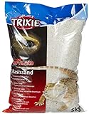 Trixie 76134 Basissand für Wüstenterrarien, 5 kg, weiß