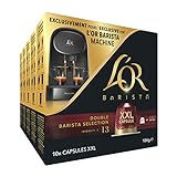 L'OR Barista Kaffeekapseln Barista Selection, exklusiv für L'OR Barista Maschinen, 5er Pack, 5 x 10 Kapseln