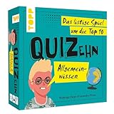 QUIZehn – Allgemeinwissen. Das listige Spiel um die Top 10. Partyspiel mit 100 irrwitzigen Quizfragen zu wirklich unnötigem Wissen