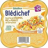 Blédina Reis mit Gemüse und Huhn, ab 12 Monaten – 2 Teller à 230 g