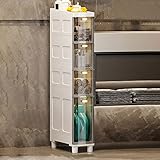 35 Tier Bathroom Storage Cabinet with Drawers & Wheels Narrow WC Paper nizer for Small Spaces Durable & Stylish Solution for Limited Areas.