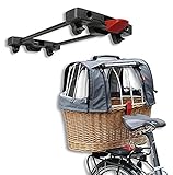 KLICKfix Hundekorb Doggy Basket Plus für Racktime, 0399RH, 36 x 52 x 46 cm