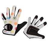 KIDDIMOTO Kinder-Fahrradhandschuhe mit Vollfinger, für Kinder, Fahrrad, Laufrad, Roller und Skateboard (Handschuhe für Mädchen und Jungen), Größe M (4–8 Jahre)